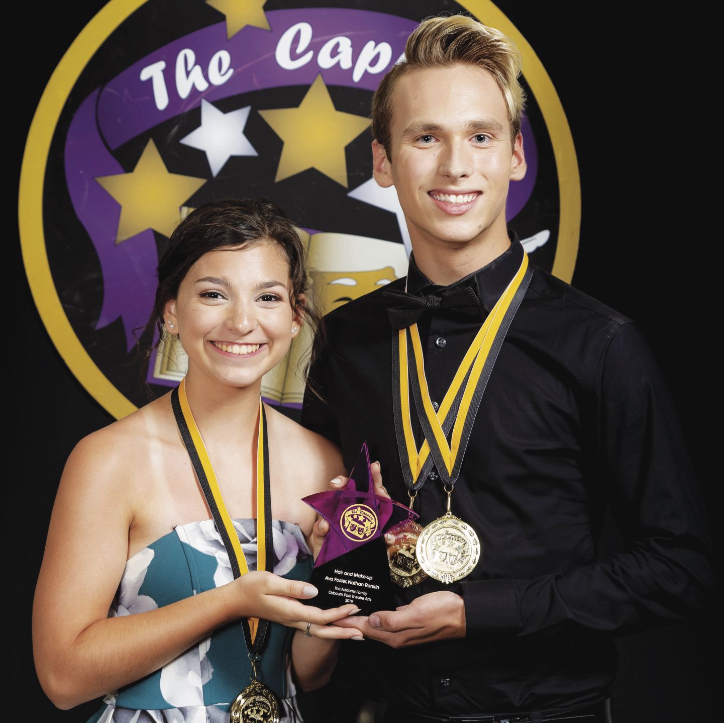 Osbourn Park’s Ava Foster and Nathan Rankin